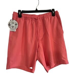 BLUE CROWN NWT $36 Coral Water Reactive Print Saguaro Swim Trunks Size S